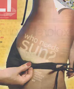 explore long island magazine cover about tanning