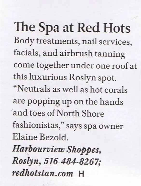 article image about red hots spa
