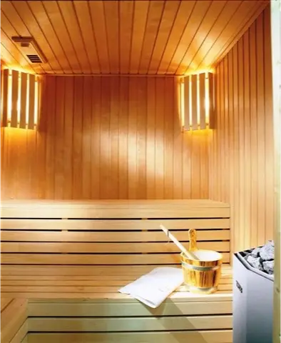 inside sauna