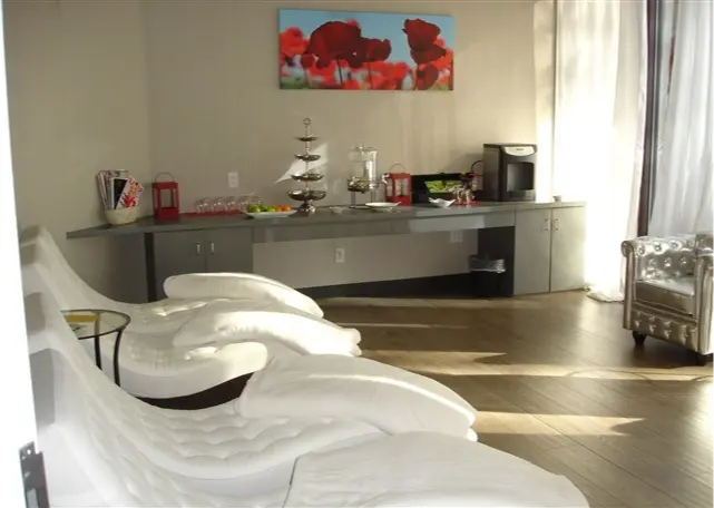 spa room multiple lounge chairs